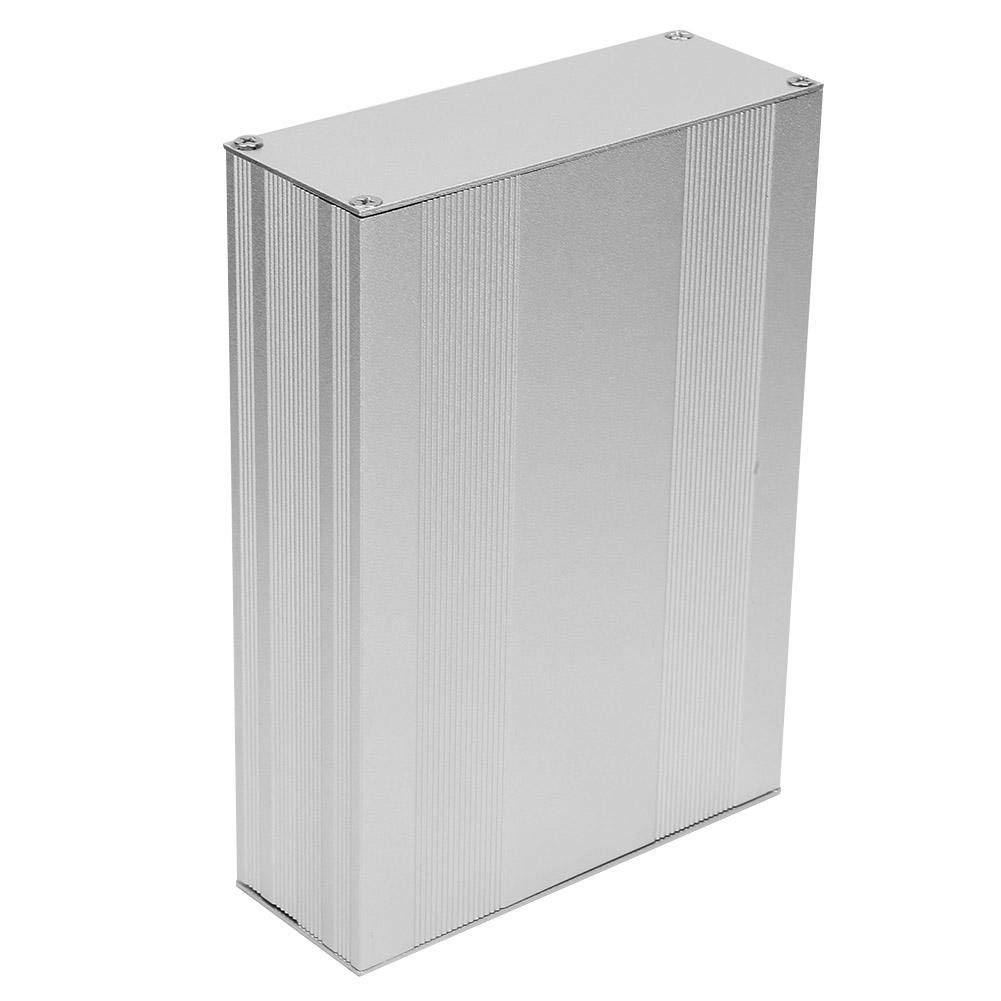 Aluminium Projektbox, Aluminiumgehäuse PCB Instrumentenkühlbox Elektronisches Projektgehäuse 54 * 145 * 200mm, für elektronische Produkte