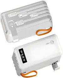 Power Bank Portátil 50000mAh, USB Tipo C, para Smartphones, Aleatório, Carregamento Rápido 22.5W PD, Desligamento Automático, Bateria