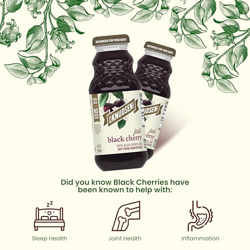 Image of R.W. Knudsen Just Black Cherry Juice, 8 fl oz (12 Pack)