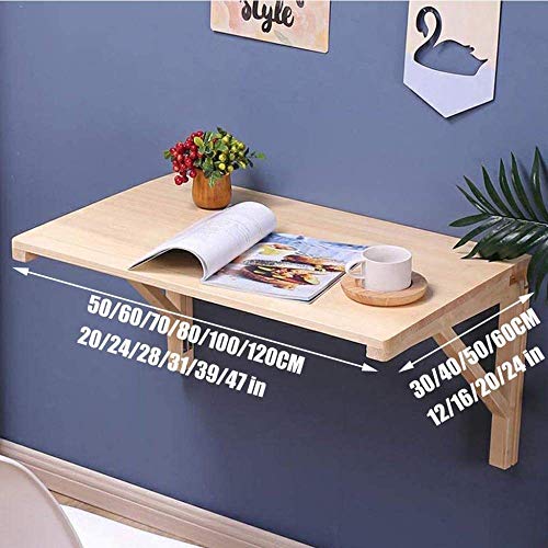 Table à manger de cuisine pliante murale pour un repas convivial