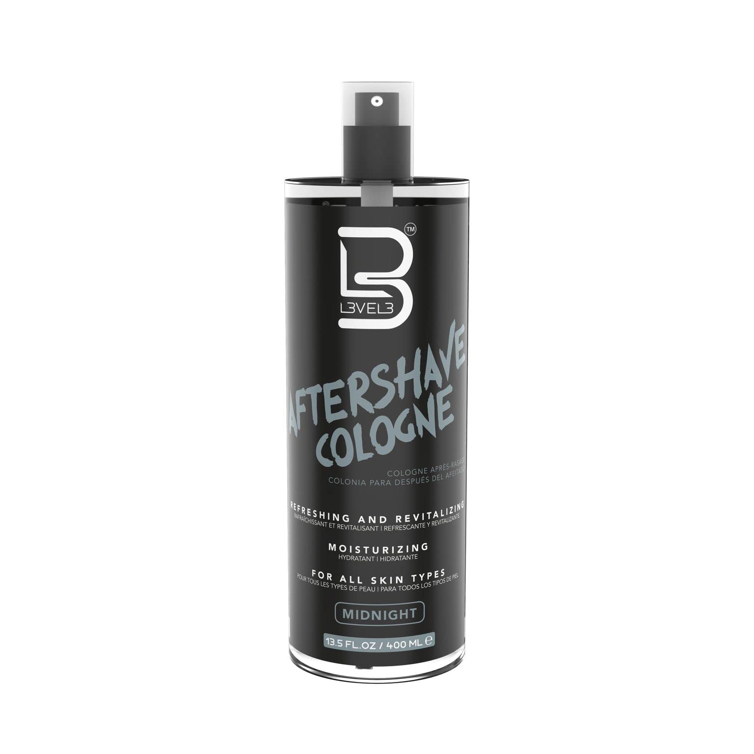L3 Level 3 After Shave Spray Cologne - Softens Skin - Refreshes and Relieves Face and Skin - Moisturizing Formula Level Three After Shaving
