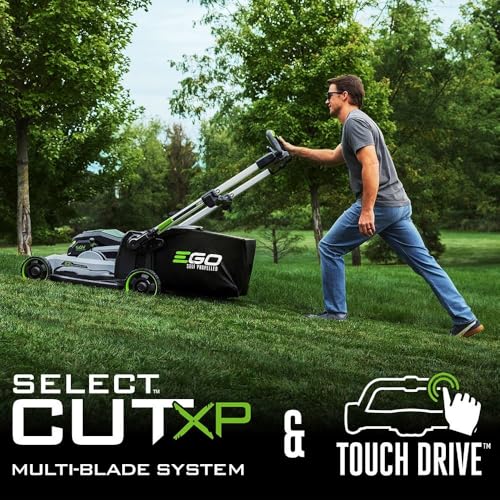 Image of EGO Power+ Electric Lawn Mower, Self-Propelled Cordless with 22 inch Super Composite Deck, Tool Only, Battery and Charger Not Included - LM2240SP