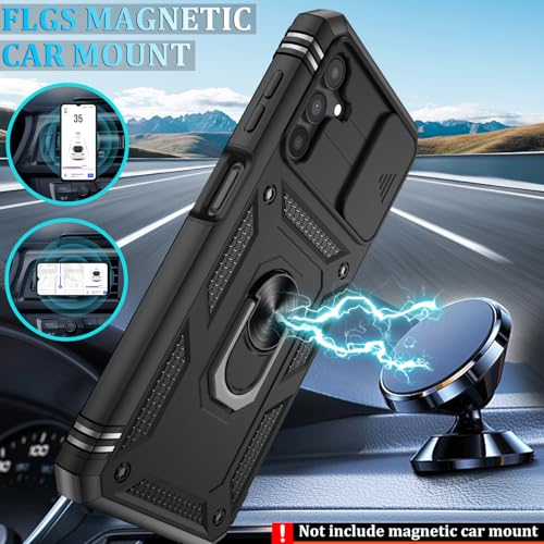 Coque Samsung A13 5G noire armure rotative blindée - 6