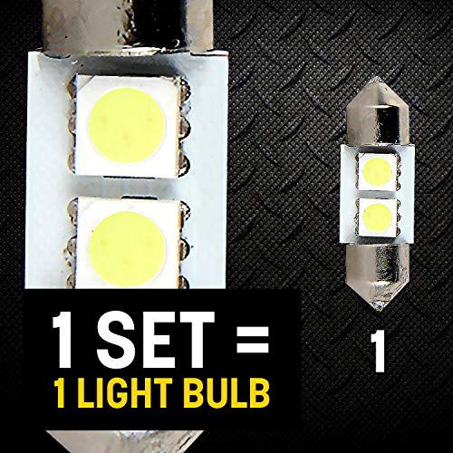Pilot Automotive Il-3175W-Am White 2-Smd Led Dome Light Bulb #TOP1
