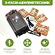ISOTRONIC 3in1 Marderabwehr Blitz | mit Hochspannung, Blitzlichtfunktion, Hochfrequenz Ultraschall | Marder-Frei Auto KFZ Anschluss Autobatterie | Marderschock Marderscheuche Marderfrei Marderschutz