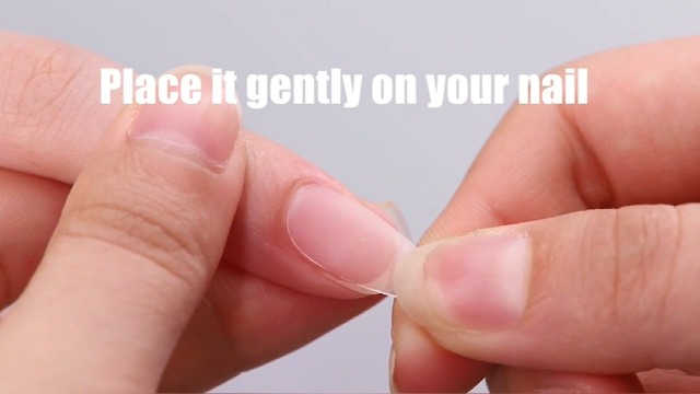 Amazon | 240 ピース ミディアム スクエア オーバル ネイルチップ 15