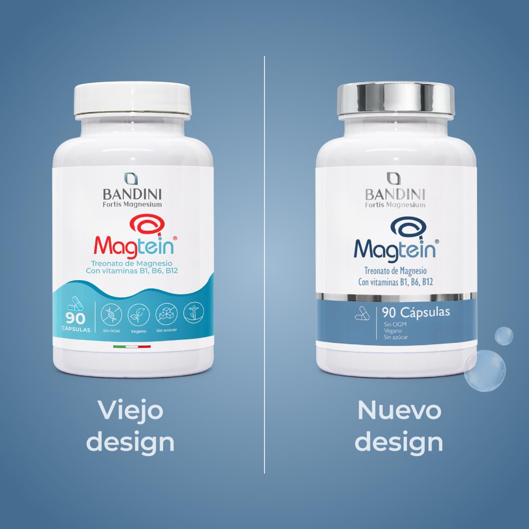 Bandini® L-Treonato de Magnesio Magtein® - 90 cápsulas veganas