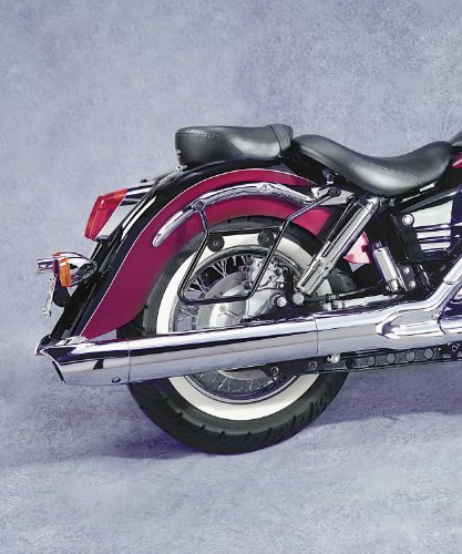 National Cycle Cruiseliner Hard Saddlebags Black Mount Kit for 1998-2010 Yamaha XVS650A V Star Classic - Black - One Size