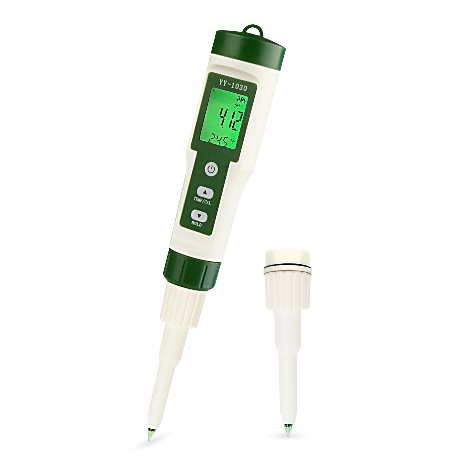 Digital pH Meter for Food, Food pH Tester with 2 pH Probe for Fermented Foods Dough