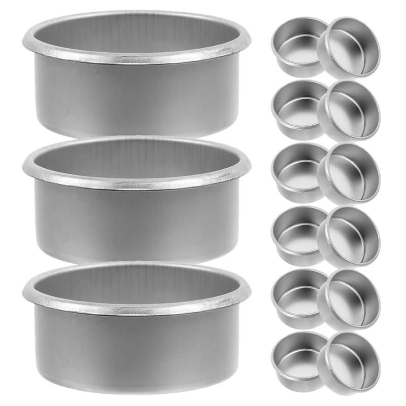 15 Porte Bougies Chauffe Plat en Métal Coupelles à Bougies Parfumées Petites Lot de 15 Pièces pour Aromathérapie Décoration Intérieure et Fabrication de DIY