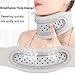 Younuoda Neck Brace Support Cervical Collar Silicone Posture Corrector for Men and Women Relieves Discomfort in The Neck and Shoulders Caused by Prolonged Work(Light Gray)