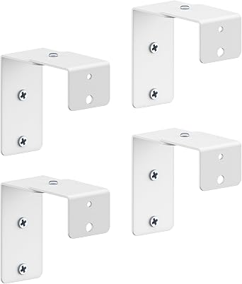 notiela Metal Speaker Mount for Sony HT-A9 & SA-RS5 Speaker Wall Mount Bracket - Easy to Install Wall Speaker Mount for Sony HT-A9 SA-RS5 Rear Speaker Mount, 4 Pack