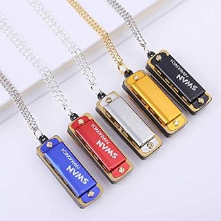 Collier Harmonica Pleasant Mini Mode 4 Trous 8 Tons Harmonica Chaîne Collier Enfants Jouet Enfants Cadeau Collier… - Les Beatles, Paul McCartney, John Lennon, RIngo Starr, George Harrison Collier Harmonica Pleasant Mini Mode 4 Trous 8 Tons Harmonica Chaîne Collier Enfants Jouet Enfants Cadeau Collier… – Image 2