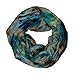 Scarf_tradingincÂ® Sunset Infinity Loop Scarf (Peacock)