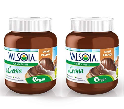 Valsoia Creme | O creme de creme vegan 2 x 400 g | creme de avelã |