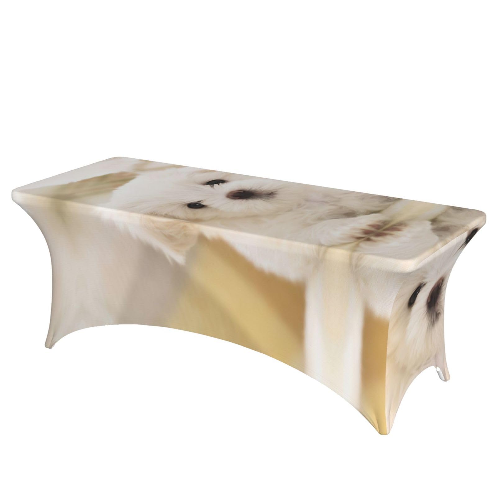 Nappe extensible 1,8 m élasthanne pour masquer les plis de table