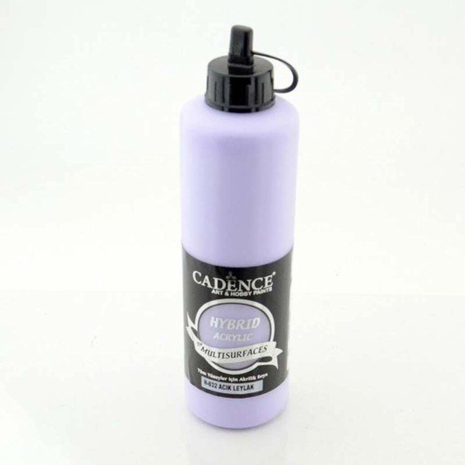 Cadence Hybrid Multisurface Akrilik Boya 500 ml. H-032 AÇIK LEYLAK