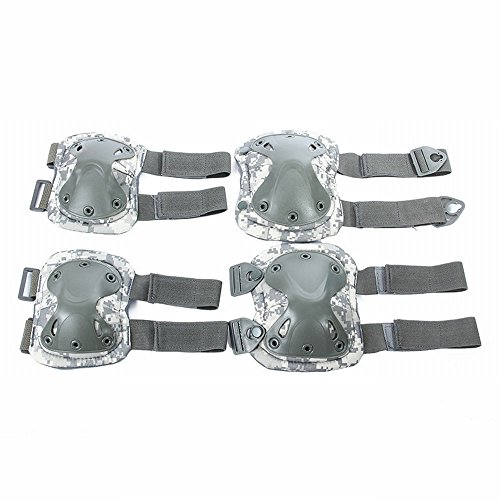 Costume tactique de protection robuste avec genouillères intégrées