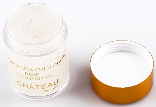Miniatura 4 de Absolute Gold 24K Deep Peeling Gel- 24 KARAT GOLD, PEARL POWDER and JINGER EXTRACT. Excelente para todo tipo de piel. 2.04 fl oz-2.0 fl oz. Elimina