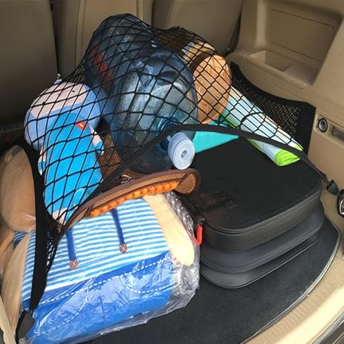 Maille élastique réglable pour coffre de voiture Daewoo Matiz M100 cargaison - 5