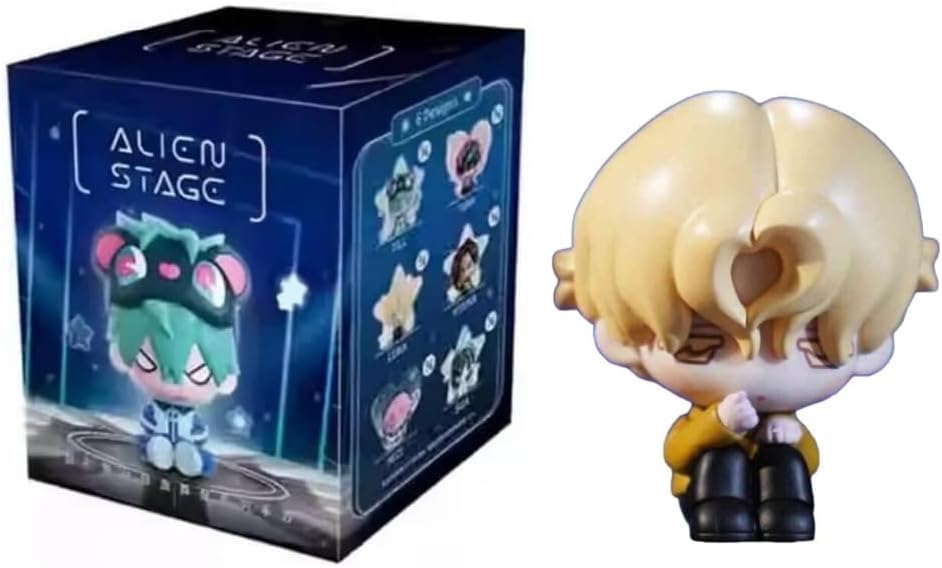 KILA MILA New Anime Alien Stage Series Blind Box Mizi SUA Ivan Till Luka Hyuna Figure Model Collection Display Birthday Gift (Luka with Box Open)