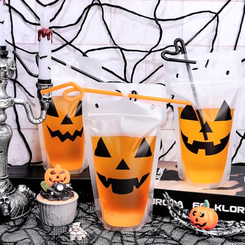 Set de 36 Bolsas para Bebidas Halloween con Popotes miniatura 5