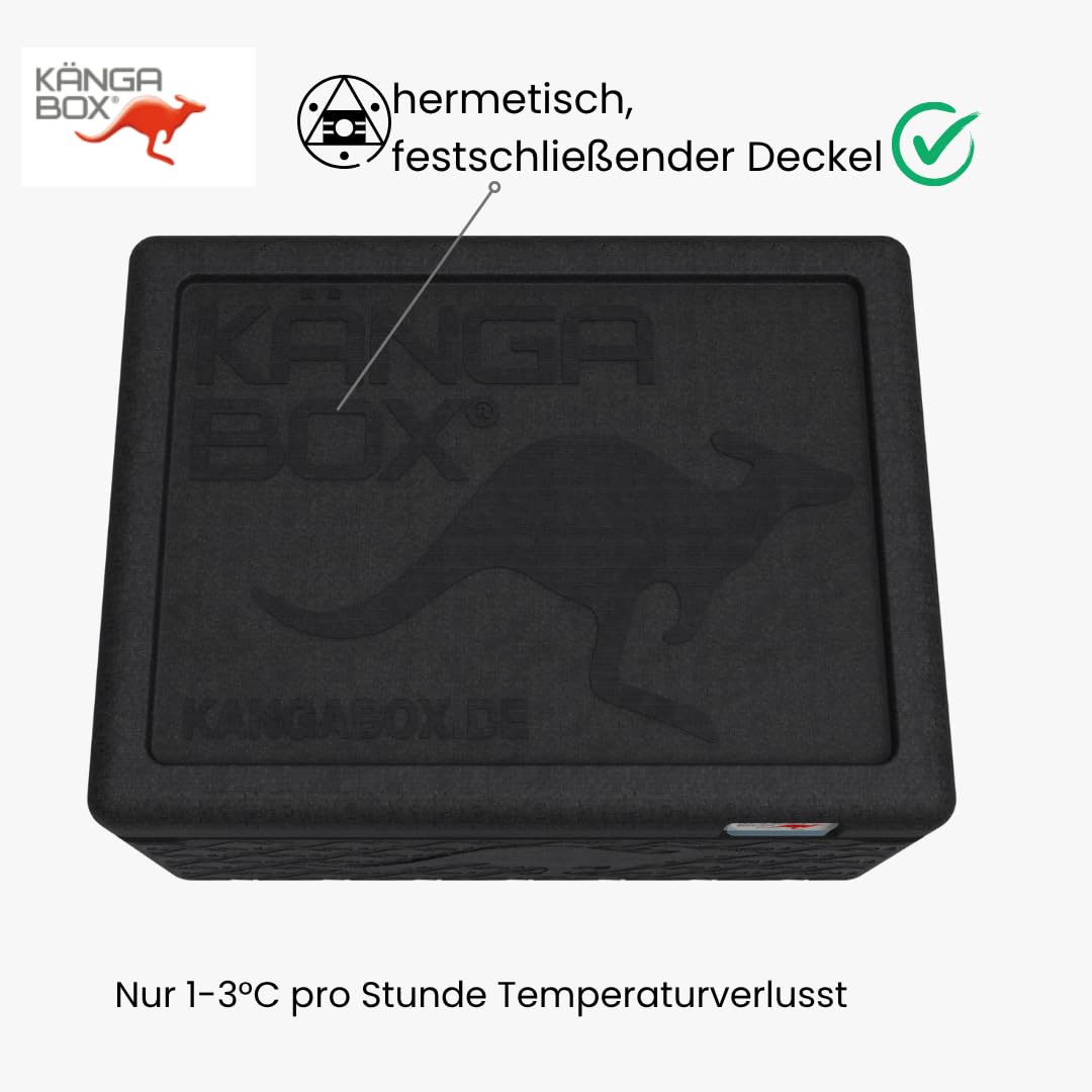 Mini Thermobox kalt & warm 1,5L – Ideal als Lunchbox oder Brotdose - Ultraleicht & perfekt schließender Deckel – Stoß- & Kratzfeste Oberfläche – Spülmaschinenfest
