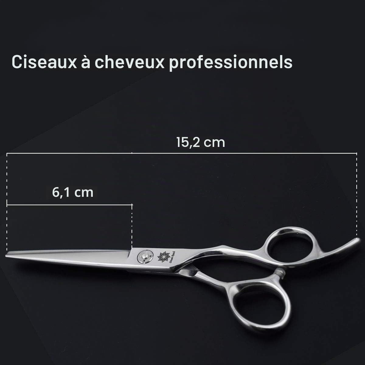 Dream Reach Ciseaux à cheveux Ciseaux de coiffure Ciseaux de coupe de cheveux Ciseaux pour Coiffeur Barbier pointus Acier inoxydable japonais 440C artisanal Coupe précise pour Salon