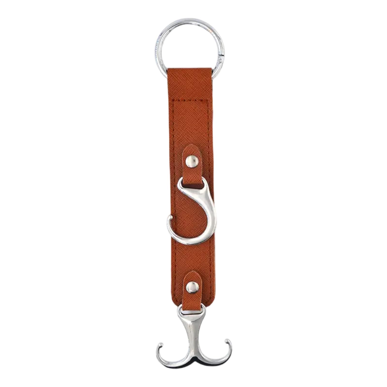 Jazuaiao Back Hook Quick Installation Multipurpose Organizers for Home and Vehicle Use Back Hook Leather Quick Install