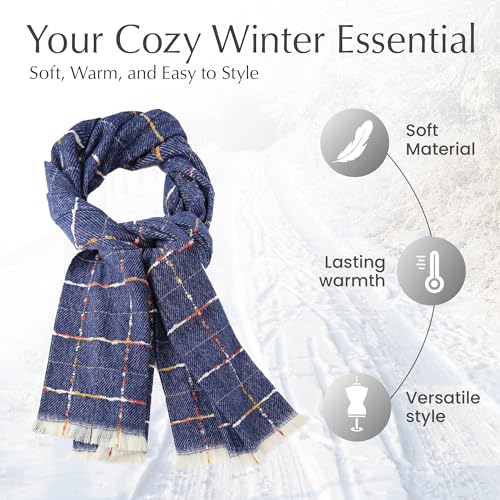 Fall Scarf & Wrap, Winter Blanket Scarf - Women's Scarves in 27 Colors3