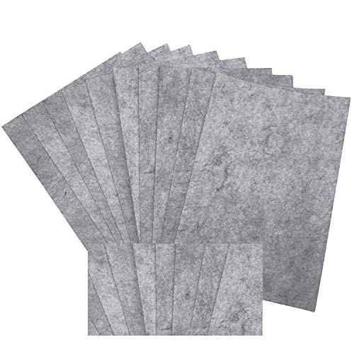 Image of OON Craft Sheet A4 Grey Colors 10pcs Felt Sheet(Grey)