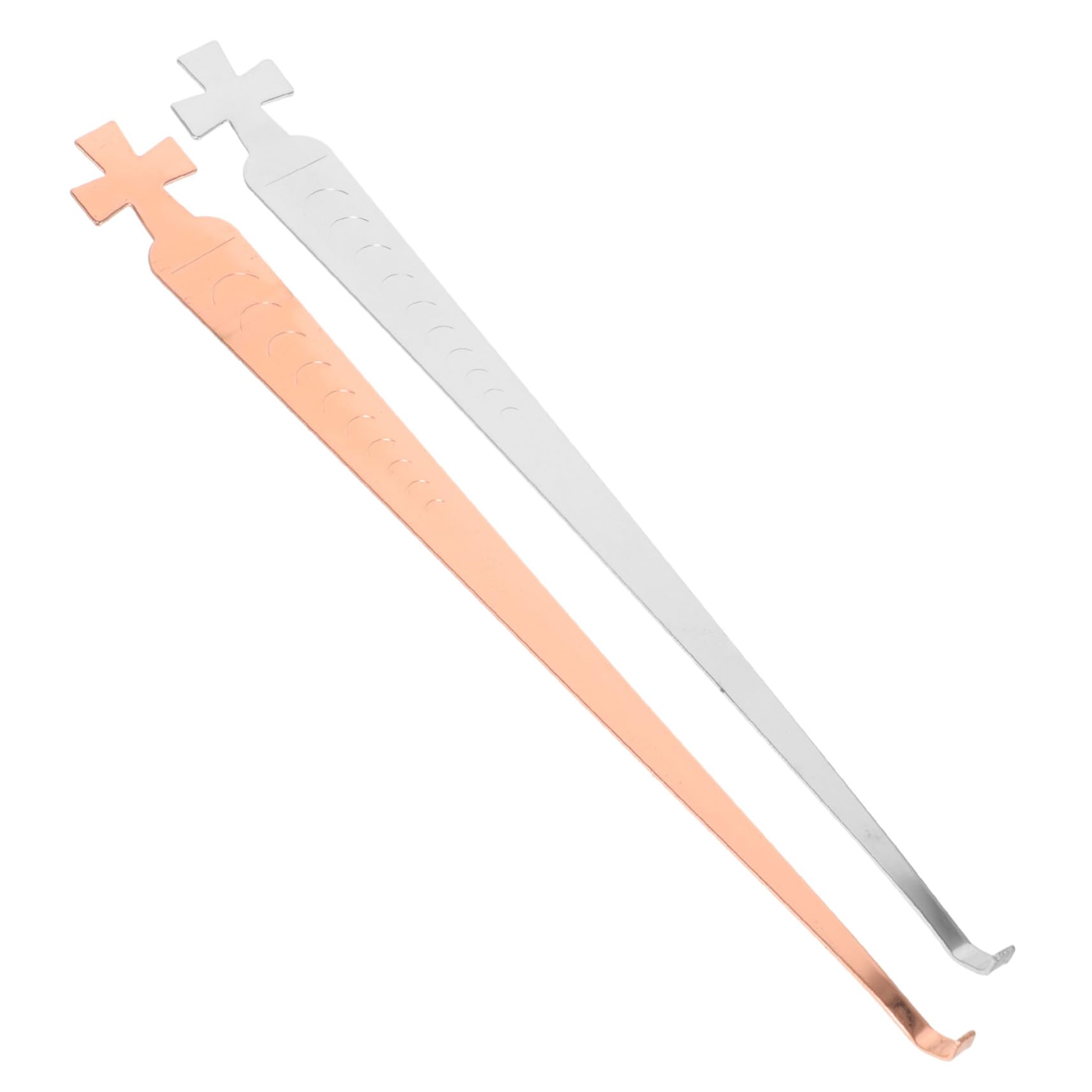 OSALADI 2pcs Stainless Steel Candle Snuffer Candles Wick Dipper Holder for Easy Extinguishing