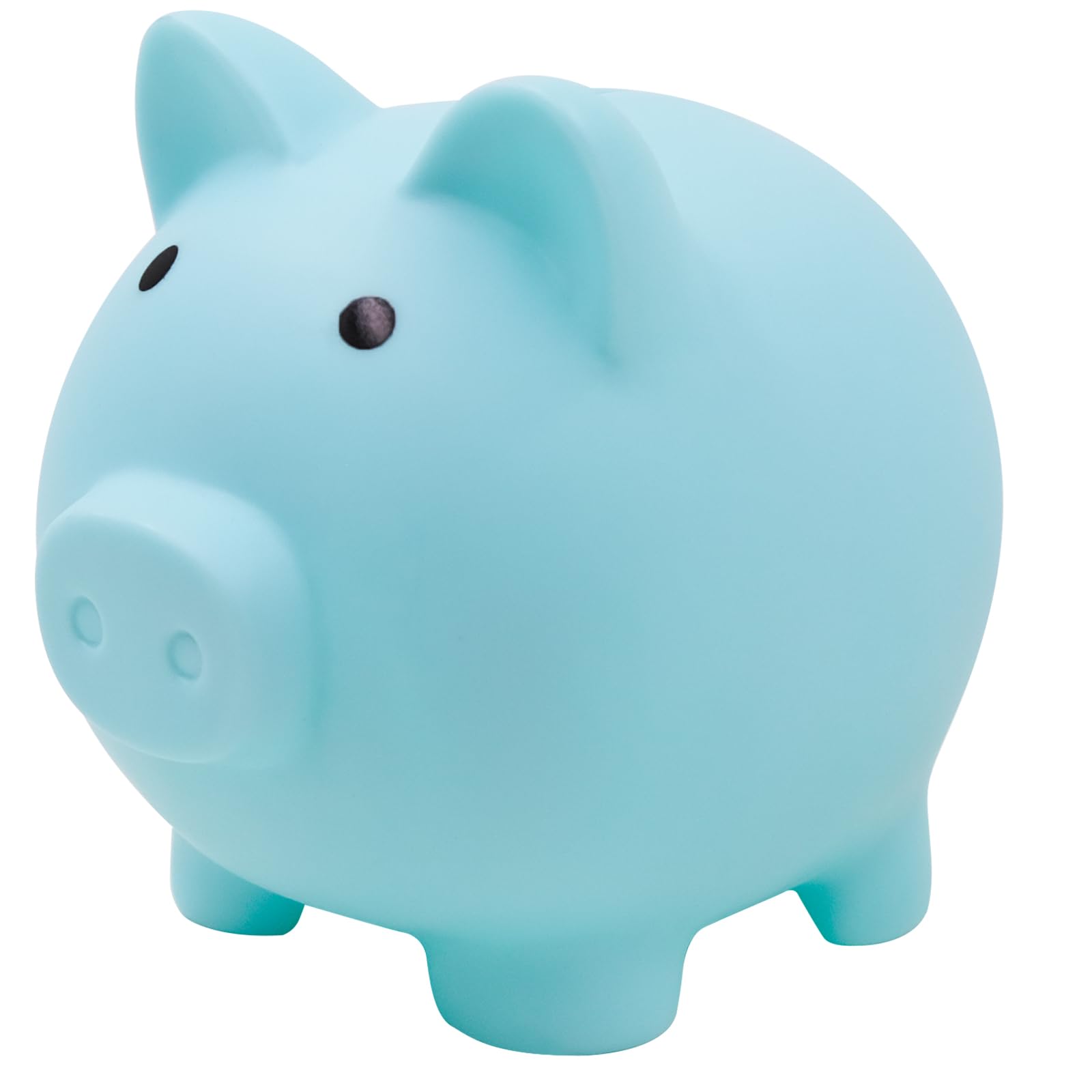 Piggy Banks, Unbreakable Money Bank, Cute Coin Cash Money Box, Piggy Bank Money Box For Adults - Small Change Savings Bank, Best gift for your family and friends (Blue)