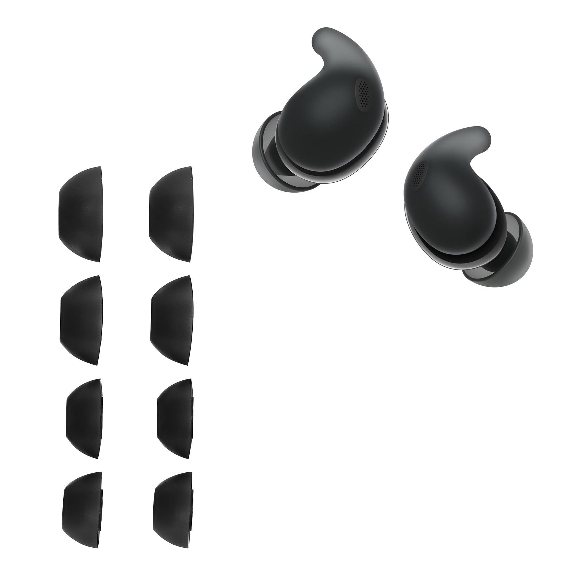 Amazon | kwmobile 8x イヤーチップ Sony LinkBuds Fit WF-LS910N対応
