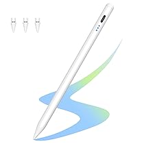 Pencil 1. Generation per iPad 2025-2018, KIROSA Stylus Pen con 12H di utilizzo, Palm Rejection, Tilt Sensitive, aspirazione magnetica per iPad 6-11, Air 3-5, M2, M3, Pro 11, 12.9“, 13” M4, Mini 5-6