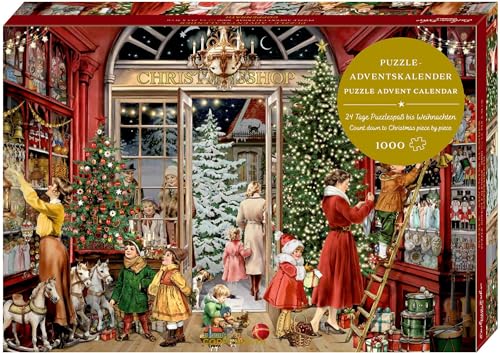 Puzzle-Adventskalender – Nostalgischer...