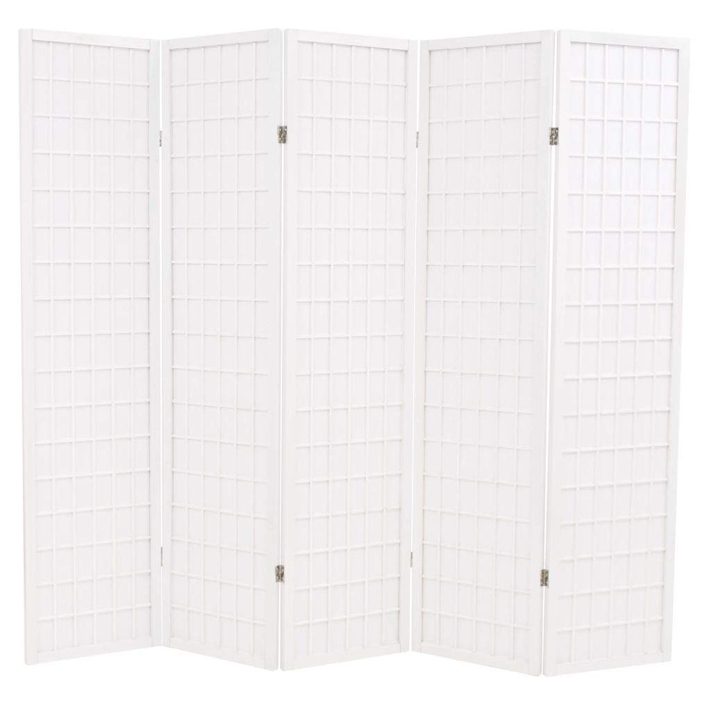 Buy BIGTO Folding Room Divider Trellis 5Panel Japanese Style Privacy