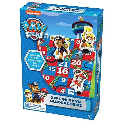 Preisvergleich Produktbild Paw Patrol 6033160 - Sea Patrol Zip Lines and Ladders Brettspiel