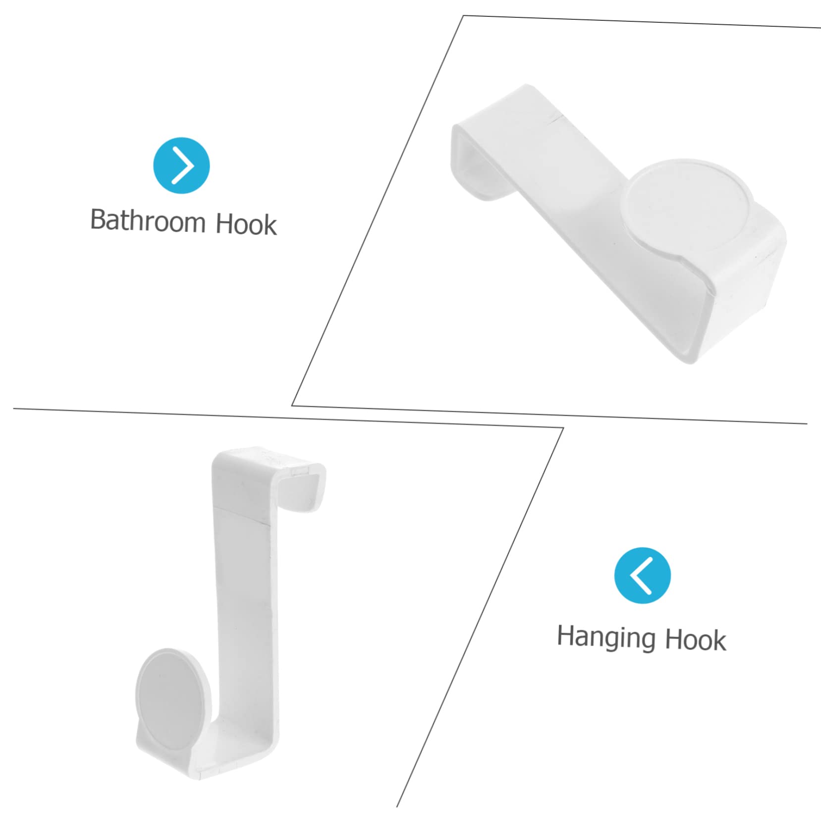 Toyvian 2pièces Multifonctionnels Auto-adhésifs Pour Toilette De Rangement Pratiques Pour Maison Pour Habiller Et Organiser Salle De Bain Et Cuisine