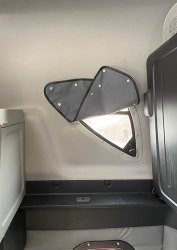 Miniatura 4 de Cortinas para semirremolques para Freightliner Cascadia 2008-2025 - Cortinas de ventana superior Cascadia. Juego de 2.