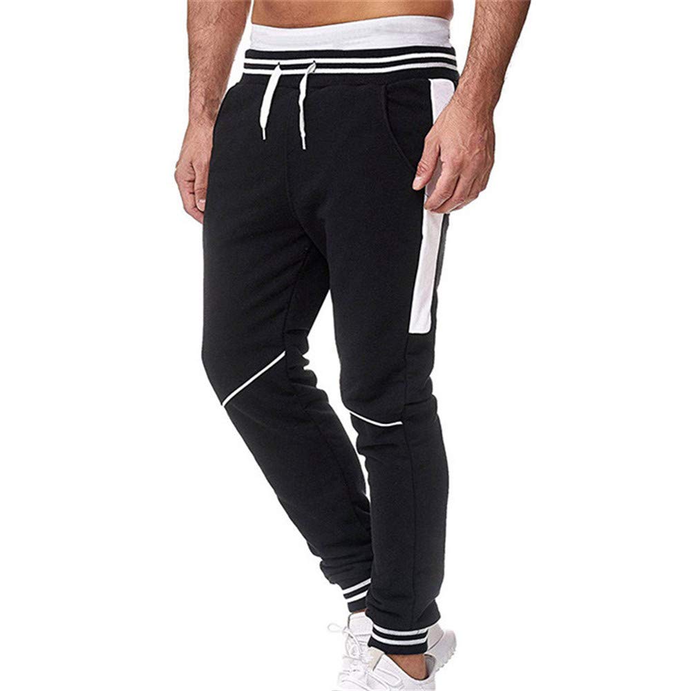 Bas De Jogging Homme Pantalon Jogging Homme Mode Training Pantalon De Survêtement Taille Elastique Occasionnel Activewear Pantalons Homme Survetement Sportswear Pantalon De Travail Et Léger