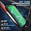 PEXMOR 500W Electric Bike for Adults, 27.5" Electric Mountain Ebike 48V 13AH Removable Battery, 20MPH 50Miles Adults Electric Bicycle Commuter Bike, 21 Speed, Lockable Suspension Fork #2