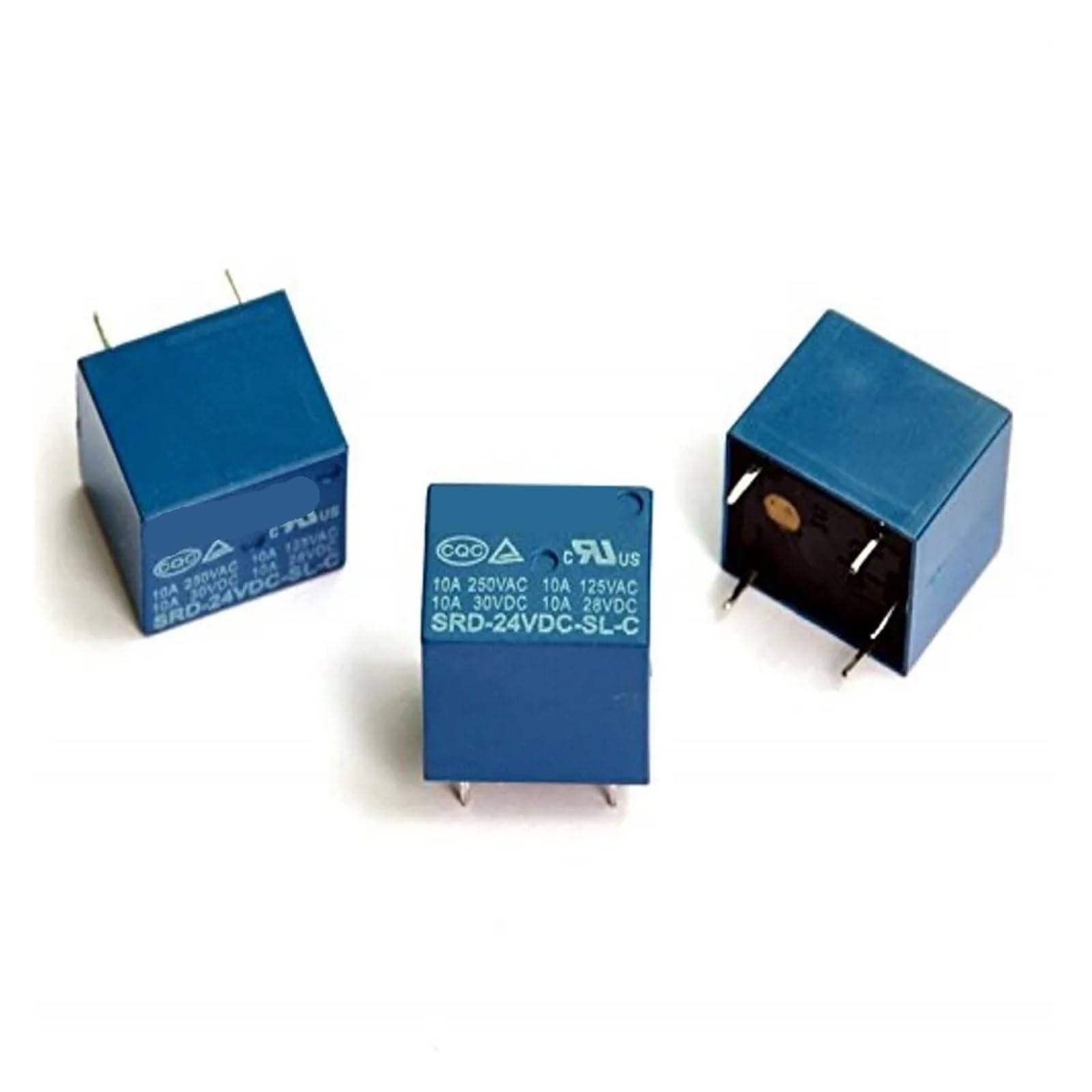 Relais de puissance 24VDC SRD-24VDC-SL-C 10A pour automatisme T73