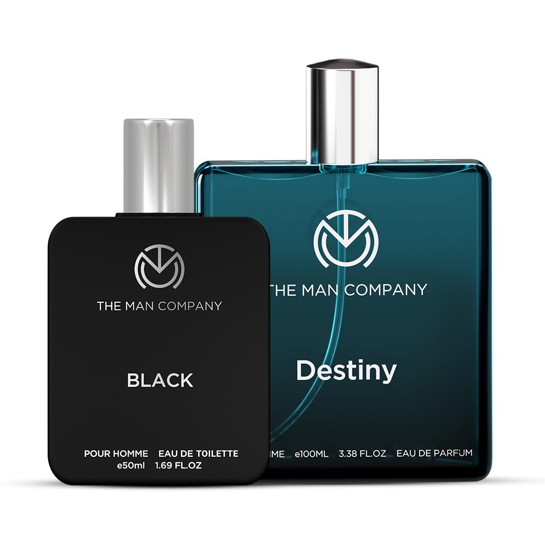 The Man Company EDT Perfume Set | Black 50ml & Destiny 100ml-image-48