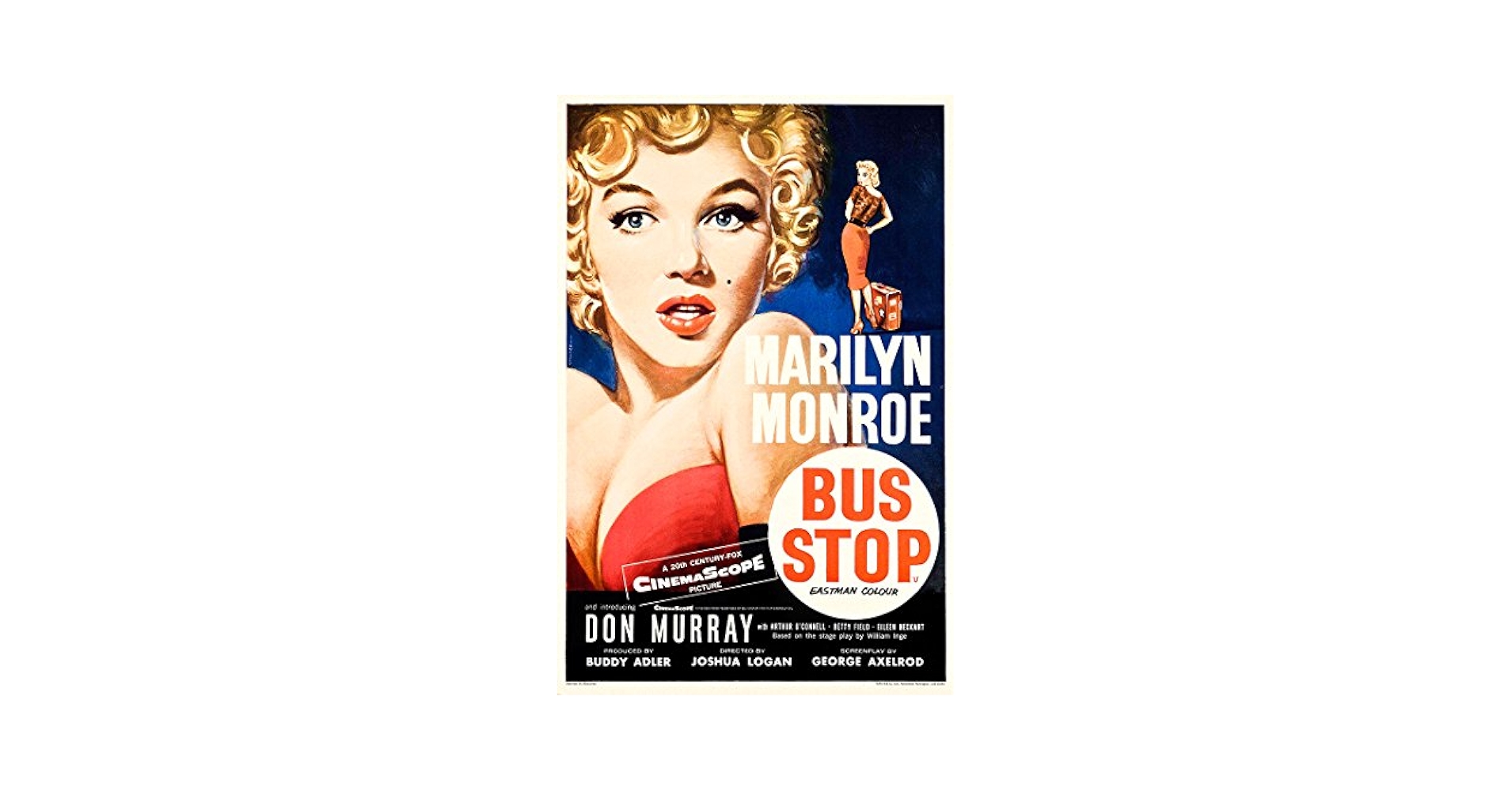 marilyn monroe 映画ポスター (2枚セット送料込み!! ） Marilyn Monroe - Bus Stop - Movie Poster Print | eBay