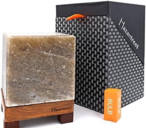 Caviar Grey ZenBlock Himalayan Salt Lamp