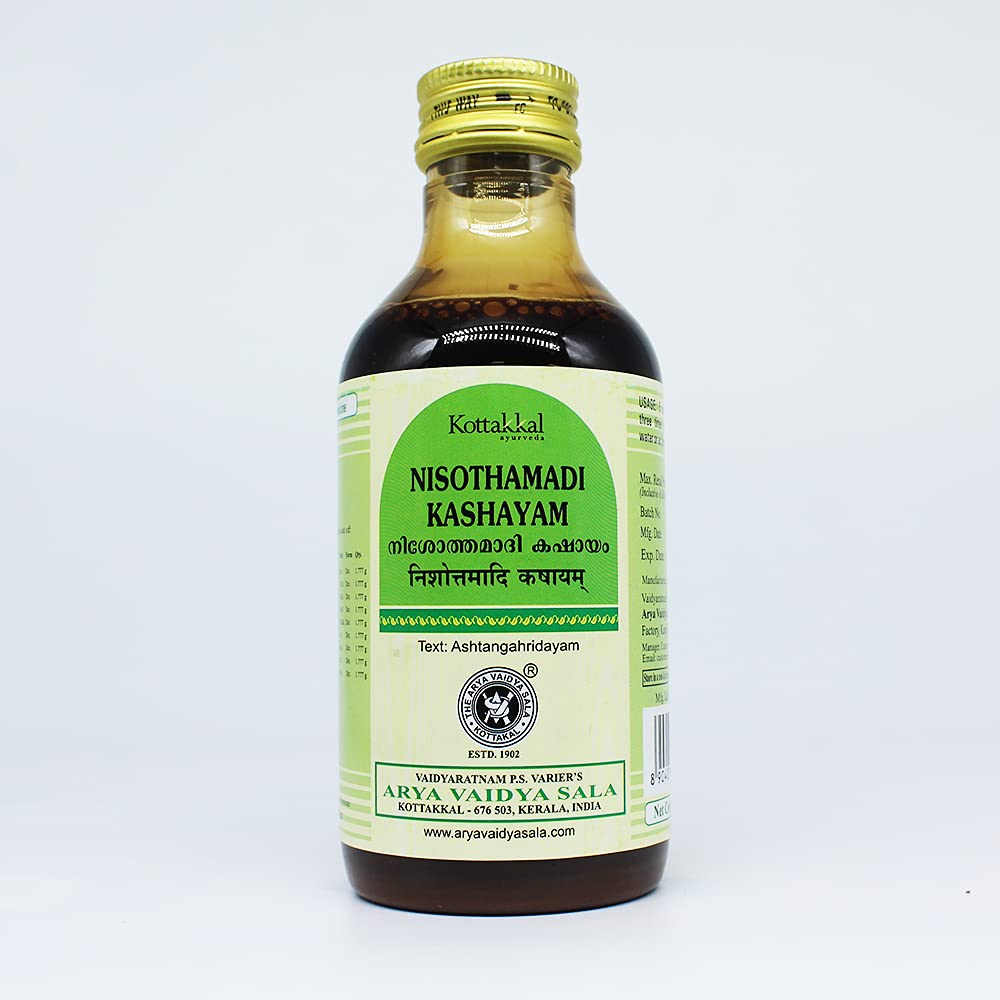 Nisothamadi Kashayam 200ml | Ayurvedic Products | Arya vaidya sala