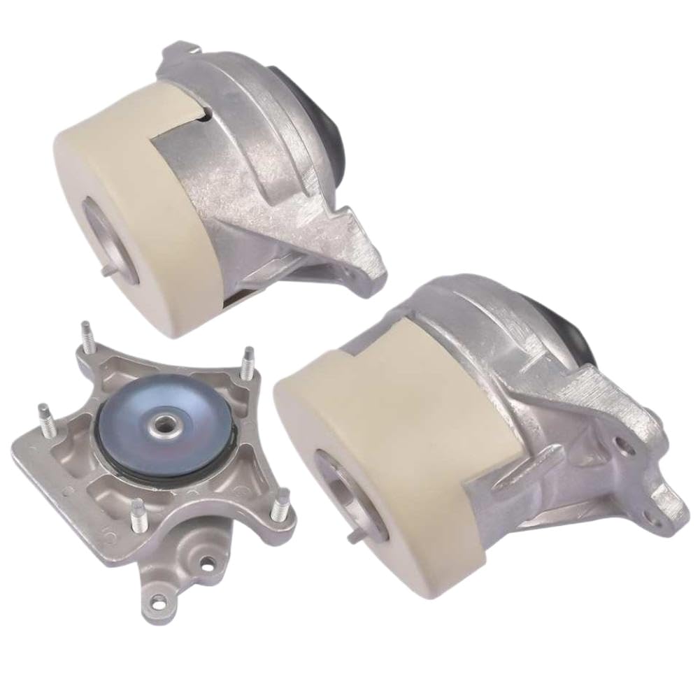 Engine and Transmission Mount Set Compatible with C300 E300 2.0L 4Matic AWD Part Numbers 2052400900 2132406600