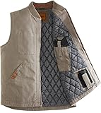 Venado Concealed Carry Vest for Men - Built-in Left and Right Handed Holster (Light Olive, Small)