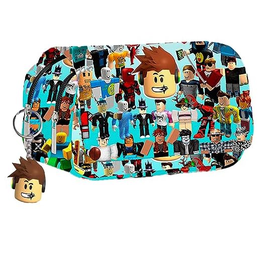 PYTRARTY Estuche para lápices Robllox, Estuche para lápices Robllox, Estuche para lápices de Gran Capacidad Robllox, Estuche para lápices para niño, Estuche para lápices para papelería